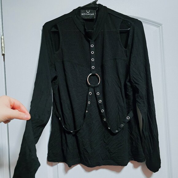 KILLSTAR Pogo Long sleeve top - Picture 2 of 5